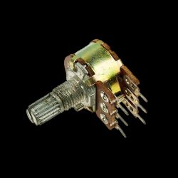 Potencjometr 2x1k/A (B1K-15mm) liniowy