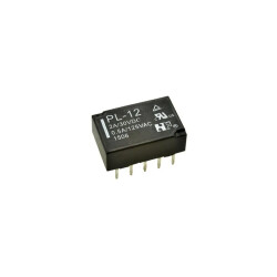 Przekaźnik bistabilny 1-cewkowy PL-12 12V 2A 2 styki przełączne