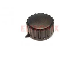 GAŁKA FI42 CZARNA WYSOKOŚĆ CAŁKOWITA 21MM