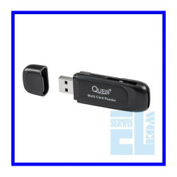 CZYTNIK KART PAMIĘCI ALL-IN-ONE USB 2.0 QUER /K0563