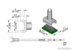 Grot C245222 do rączki JBC T245