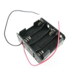 Koszyk baterii 8 x AA, z przewodami