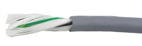 Control Cable liczba żył 3 1,33 mm² Nieekranowany Alpha Wire średnica zew 6.12mm Szary