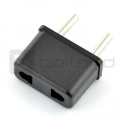 Wtyk sieciowy PL - gniazdo USA (amerykańskie)