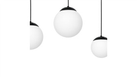 Listwa Sufitowa Monti Z Dwoma Regulowanymi Czarnymi Reflektorkami K-4726 Kaja...