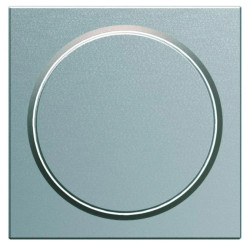 Lumina Płytka czołowa do ściemniacza przyciskowego srebrny WXD063T