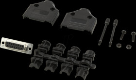 MHDTPPK15-DB15S-K D-Sub female, 15-pin