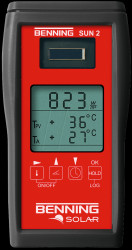 050420 Insolation and temperature measuring device