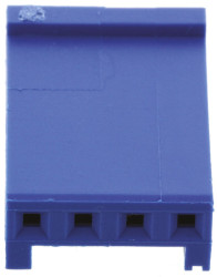 Obudowa złącza 4-pinowe -rzędowe raster: 2.54mm TE Connectivity Żeński Montaż na kablu AMPMODU HE13/HE14