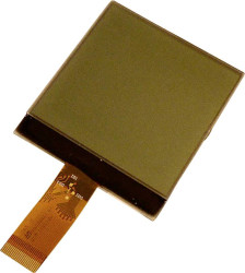 Wyświetlacz LCD Display Elektronik DEM128128CFGH-PW biały 128 x 128 Pixel (S x W x G) 48.00 x 52.80 x 4.4 mm