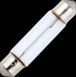 773730800 S7 T8x36, 12 V, 250 mA, 3 W, 2K hrs, clear