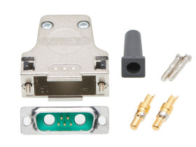 Osłona tylna 5-pinowe Osłona złącza D-Sub do Złącza D-Sub FCT from Molex