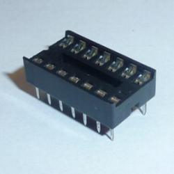 Podstawka standard DIL-14 7,62mm raster 2.54mm