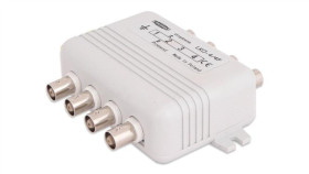 4-Kanałowe Zabezpieczenie Wideo Z Gniazdami Bnc Ewimar Lko-4