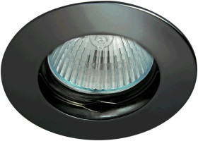 Oczko 50W/12V MR16 IP20 okrągłe stałe aluminiowe matowy czarny DIO DSO2B-MB GXPL057