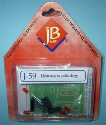 J-59 ELEKTRONICZNA KOSTKA DO GRY ZDSM