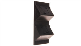 Simon Connect Płytka K45 Gniazda Teleinforamtycznego Podwójnego 2Xrj Skośna Z...