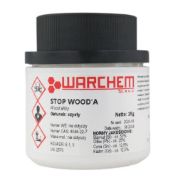 Stop niskotopliwy granulki 25g WARCHEM Wood'a