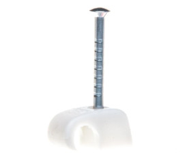 Uchwyt do kabli /4-7mm/ z gwoździem 2x25mm 2025 25 LGR 2228629 /100szt./