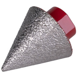 RUBI Tiling Tools 6986 Conical Diamond Grinding Bit 2-35mm