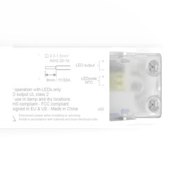 Sterownik LED napięcie wyjciowe: 2 → 55V 150 → 1400mA , z funkcją ściemniania napięcie wejściowe: 120