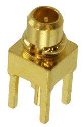 Złącze koncentryczne Montaż na płytce drukowanej Męski 50Ω typ złącza Złącze MMCX Lutowane