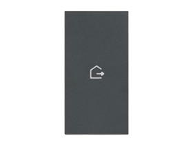 LIVING NOW "MY HOME" Klawisz z symbolem "wyjście" - 2 moduły - czarny KG01MH2GEN LEGRAND