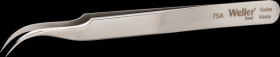 7SA Precision tweezers, curved, relieved, with pointed tips