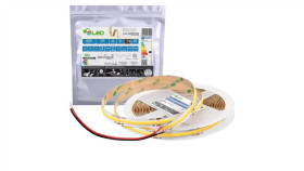 Taśma Led Cob 528 Chips 24V 10W 110Lm/W Neutralna 4000K Cri90+ Ip54 -...