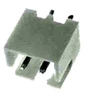 TMX02-W/3 Złącze mocy, wtyk do druku, prosty - 2pin - raster: 2.5mm (z kluczem) - kpl. 3 sztuki