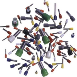 Końcówka tulejkowa izolowana AHI DIN N 16/12 niebieski 61801850 /100szt./