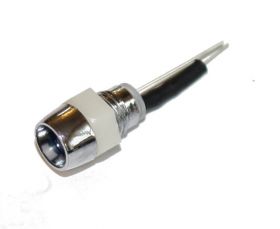 Kontrolka LED 5mm niebieska 12V