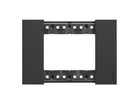 LIVING NOW Ramka 3 moduły - czarna KA4803KG LEGRAND