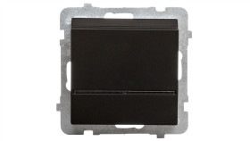 Sonata Łącznik Hotelowy Z Podświetleniem Czarny Metalik Łp-15Rs/M/33