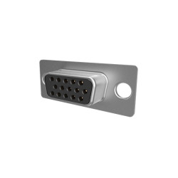 Amphenol 10090770-S154ALF HD DSub Female 15-Way Unshrouded Connector