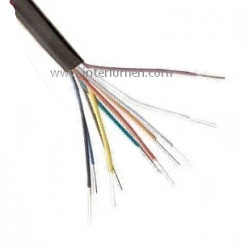 XSTDYz 10x0.5 PE+ żel czarny Eca Satec /100m