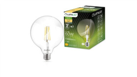 Żarówka Dekoracyjna Kulista Led E27 G125 7W 806Lm 3000K Ciepła 360 Filament...