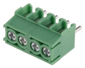 Blok zacisków do płytki drukowanej, seria: COMBICON COMPACT PT 4 -pinowe raster 3.5 mm 1-rzędowe Phoenix Contact