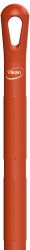 Kij do mopów i mioteł, Czerwony, Wzmacniany szkłem, polipropylen, 1m, Śruba