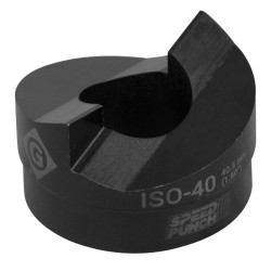 Zestaw stempli i matryc , 1 Piece With Stempel i matryca ISO 40 (40,5 mm) Greenlee