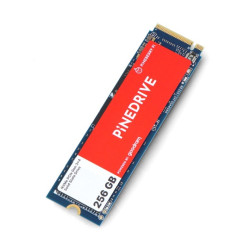 Pinedrive - dysk SSD NVMe M.2 2280 - 256GB - do HatDrive! Pineboards