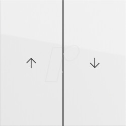 3294 70 System 70 blind rocker, glossy pure white