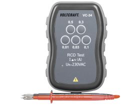 Tester bezpieczników różnicowoprądowych VC-34 250V Voltcraft