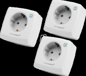 3X 157337A0 Switchable Outlet, Measurement Function, 3-Pack