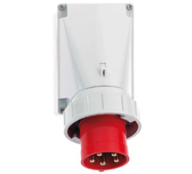 Wtyczka odbiornikowa naścienna GT 63A 5p 400V 6h IP67 24062