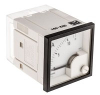 MIER-CIT20AAC Amperomierz tablicowy prądu zmiennego - zakres 0-20A (AC) wymiar: 48x48mm - klasa 1.5