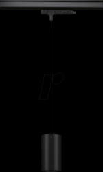 96602 ProRail3 Kratos pendant light, 9 W, 1000 lm, 3000 K, black