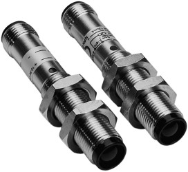 Czujniki fotoelektryczne cylindryczny SICK Przełącznik światła/światła ciemnego, PNP zakres 0 → 5 m. Podczerwień