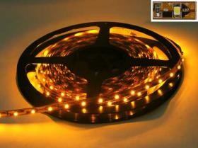 TAŚMA LED WEWNĘTRZNA 12V ŻÓŁTY ROLKA 5m / 300 diod