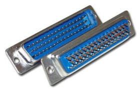 DB50M wtyk lutowany na przewód D-Sub